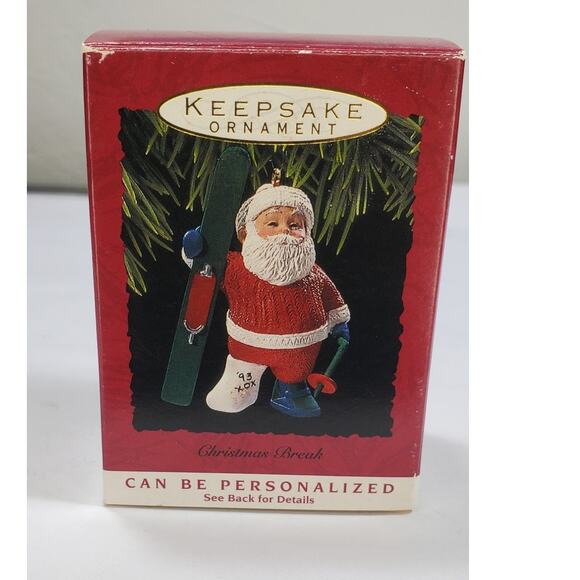 Vintage Hallmark Keepsake Ornament 1993 Christmas Break - Picture 1 of 7